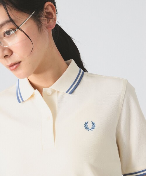 FRED PERRY(フレッドペリー)の「【別注】FRED PERRY / Twin Tipped ポロシャツ G3600(ポロシャツ・レディース・レッド/ホワイト・10/8)」の12枚目の写真