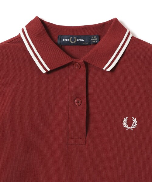 FRED PERRY(フレッドペリー)の「【別注】FRED PERRY / Twin Tipped ポロシャツ G3600(ポロシャツ・レディース・レッド/ホワイト・10/8)」の14枚目の写真