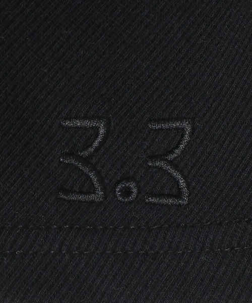 3.3 Field Trip （3.3フィールドトリップ）の「3.3 Field Trip／フロントシャーリングジップロングスリーブ（Tシャツ/カットソー・レディース・ブラック/ピンク/グレー・FREE）」の15枚目の写真