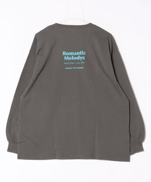 undeny.(アンディニ-)の「undeny/アンディニー Romantic L/S Tシャツ(Tシャツ/カットソー・レディース・チャコールグレー/ホワイト/ピンク・F)」の10枚目の写真