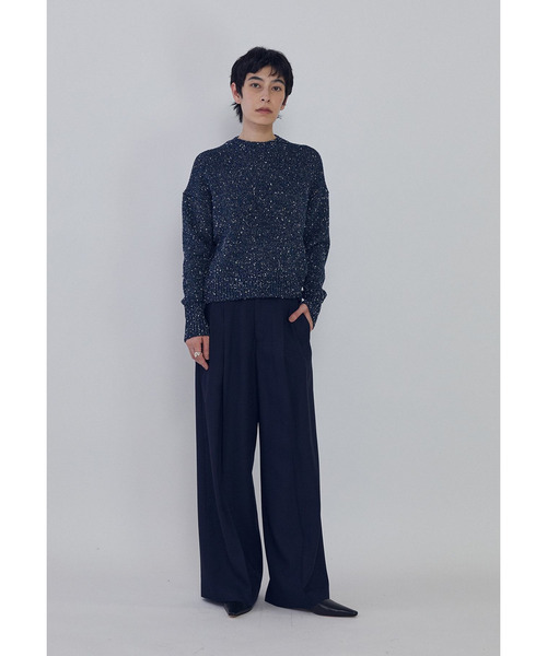 1er Arrondissement(プルミエアロンディスモン)の「ツイルワイドトラウザー(その他パンツ・レディース・ブルー系その他3・38/36)」の3枚目の写真