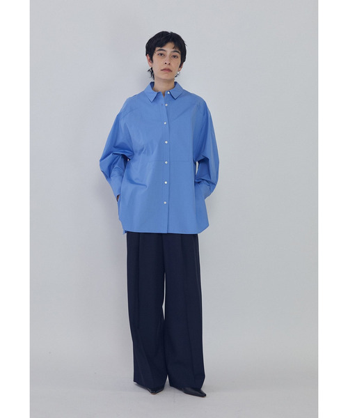1er Arrondissement(プルミエアロンディスモン)の「ツイルワイドトラウザー(その他パンツ・レディース・ブルー系その他3・38/36)」の10枚目の写真
