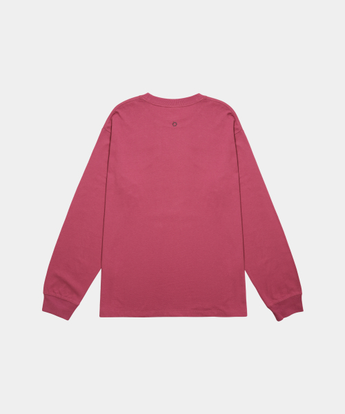 HELLO SUNRISE(ハローサンライズ)の「Sun Stamp L/S Tee_Magenta Pink(Tシャツ/カットソー・レディース・マジェンタ・SMALL/MEDIUM/LARGE)」の4枚目の写真