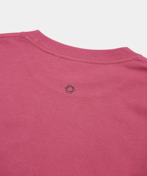HELLO SUNRISE(ハローサンライズ)の「Sun Stamp L/S Tee_Magenta Pink(Tシャツ/カットソー・レディース・マジェンタ・SMALL/MEDIUM/LARGE)」の5枚目の写真