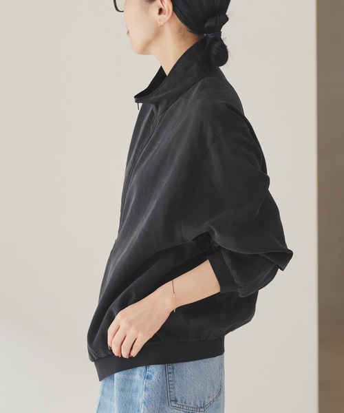 plage（プラージュ）の「《追加》Light ブルゾン 2（その他アウター・レディース・ブラック/ブラウン・FREE）」の11枚目の写真