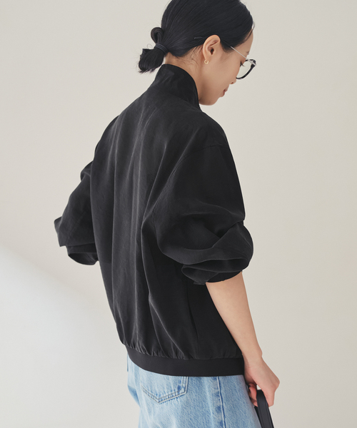 plage（プラージュ）の「《追加》Light ブルゾン 2（その他アウター・レディース・ブラック/ブラウン・FREE）」の12枚目の写真