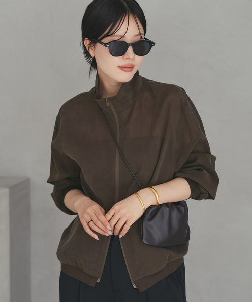 plage（プラージュ）の「《追加》Light ブルゾン 2（その他アウター・レディース・ブラック/ブラウン・FREE）」の19枚目の写真