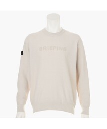 BRIEFING | 【BRIEFING GOLF／ブリーフィングゴルフ】MEN’S BACK LOGO CREWNECK KNIT(Tシャツ/カットソー)