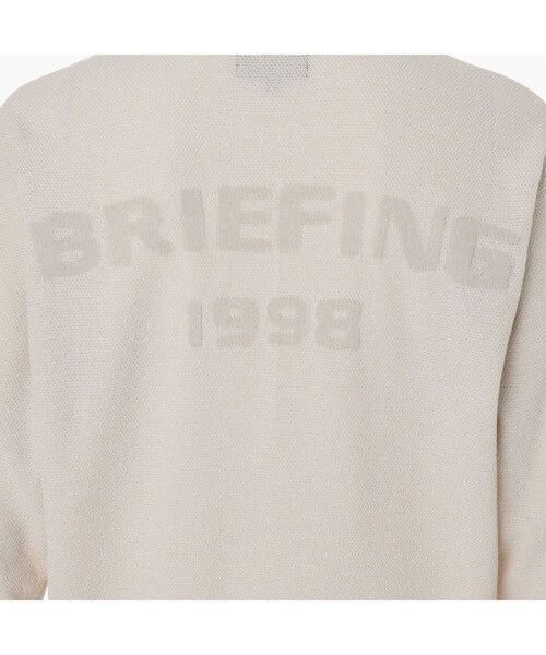 BRIEFING（ブリーフィング）の「【BRIEFING GOLF／ブリーフィングゴルフ】MEN’S BACK LOGO CREWNECK KNIT（Tシャツ/カットソー・メンズ・ベージュ/ネイビー/グレー・M/L/XL/S）」の20枚目の写真