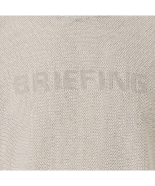 BRIEFING（ブリーフィング）の「【BRIEFING GOLF／ブリーフィングゴルフ】MEN’S BACK LOGO CREWNECK KNIT（Tシャツ/カットソー・メンズ・ベージュ/ネイビー/グレー・M/L/XL/S）」の18枚目の写真