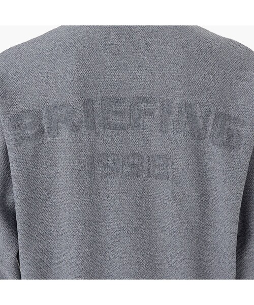 BRIEFING（ブリーフィング）の「【BRIEFING GOLF／ブリーフィングゴルフ】MEN’S BACK LOGO CREWNECK KNIT（Tシャツ/カットソー・メンズ・ベージュ/ネイビー/グレー・M/L/XL/S）」の11枚目の写真