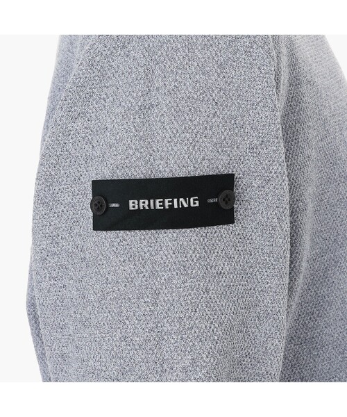 BRIEFING（ブリーフィング）の「【BRIEFING GOLF／ブリーフィングゴルフ】MEN’S BACK LOGO CREWNECK KNIT（Tシャツ/カットソー・メンズ・ベージュ/ネイビー/グレー・M/L/XL/S）」の8枚目の写真