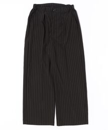 Revo. | ストライプ チェック 1タック イージー ワイドスラックス【UNISEX】(スラックス)