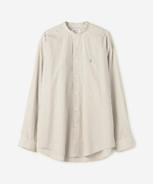 GYMPHLEX（ジムフレックス）の「Gymphlex | タイプライター バンドカラー 長袖シャツ STRIPE MEN（シャツ/ブラウス・メンズ・ホワイト系その他5・M/L）」の15枚目の写真