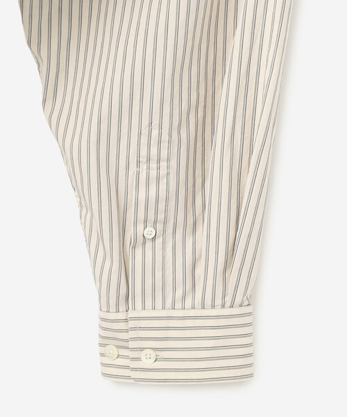 GYMPHLEX（ジムフレックス）の「Gymphlex | タイプライター バンドカラー 長袖シャツ STRIPE MEN（シャツ/ブラウス・メンズ・ホワイト系その他5・M/L）」の3枚目の写真