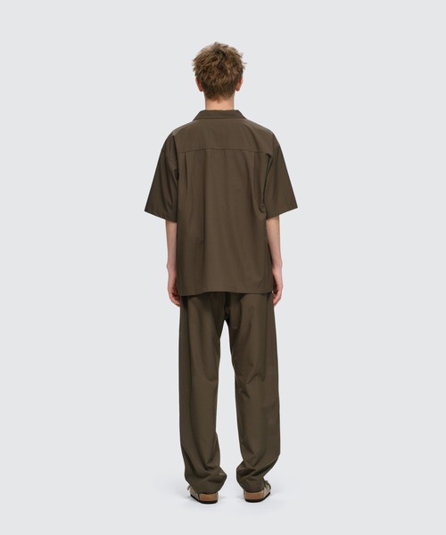 WILD THINGS(ワイルドシングス)の「オープンカラーポケットシャツ│OPEN COLLAR POCKET SHIRT(シャツ/ブラウス・メンズ・オリーブ/ブラック/グレー・XL/L/M/S)」の5枚目の写真