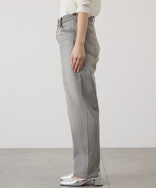AMERICAN HOLIC（アメリカンホリック）の「ルーズストレートデニムパンツ（デニムパンツ・レディース・グレー/ワンウォッシュ/ライトインディゴブルー・M/L/S）」の15枚目の写真
