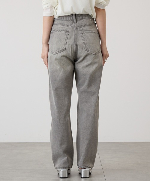 AMERICAN HOLIC（アメリカンホリック）の「ルーズストレートデニムパンツ（デニムパンツ・レディース・グレー/ワンウォッシュ/ライトインディゴブルー・M/L/S）」の16枚目の写真