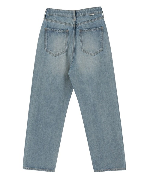 AMERICAN HOLIC（アメリカンホリック）の「ルーズストレートデニムパンツ（デニムパンツ・レディース・グレー/ワンウォッシュ/ライトインディゴブルー・M/L/S）」の18枚目の写真