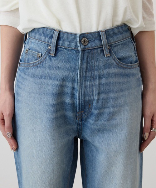 AMERICAN HOLIC（アメリカンホリック）の「ルーズストレートデニムパンツ（デニムパンツ・レディース・グレー/ワンウォッシュ/ライトインディゴブルー・M/L/S）」の13枚目の写真