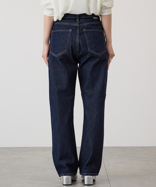 AMERICAN HOLIC（アメリカンホリック）の「ルーズストレートデニムパンツ（デニムパンツ・レディース・グレー/ワンウォッシュ/ライトインディゴブルー・M/L/S）」の10枚目の写真