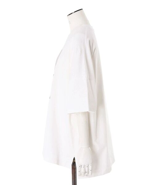 UN3D.（アンスリード）の「STRATUM GRAPHIC T-SH / ストレイタムグラフィックティーシャツ（Tシャツ/カットソー・レディース・ブラック/ホワイト・38/44）」の17枚目の写真