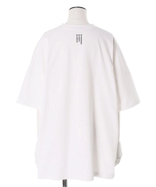 UN3D.（アンスリード）の「STRATUM GRAPHIC T-SH / ストレイタムグラフィックティーシャツ（Tシャツ/カットソー・レディース・ブラック/ホワイト・38/44）」の18枚目の写真