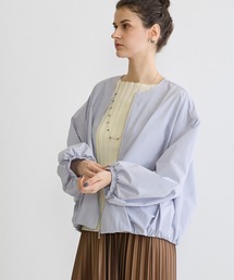 NICOLE white（ニコルホワイト）の「ZIPバルーンブルゾン（ブルゾン）」