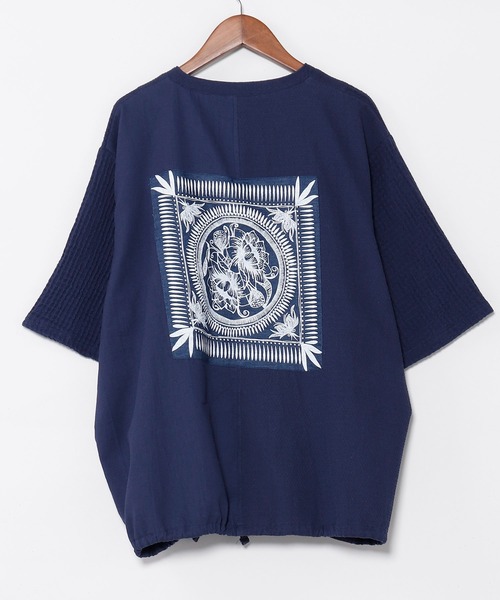 チャイハネ(チャイハネ)の「【チャイハネ】ラヴィリアMEN'Sトップス(その他トップス・メンズ・インディゴブルー/ライトインディゴブルー・FREE)」の1枚目の写真
