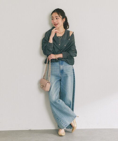 La boutique BonBon（ラブティックボンボン）の「オウレンティ/キルティングチェーンバッグ（トートバッグ・レディース・ピンク/オフホワイト・FREE）」の8枚目の写真