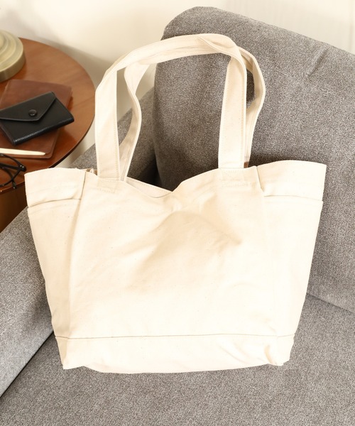 THRASHER（スラッシャー）の「THRASHER OUTPOCKET TOTEBAG（トートバッグ・メンズ・ホワイト系/ホワイト×ブラック・FREE）」の18枚目の写真