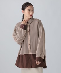 サラキレチュールレイヤーチュニック 639331