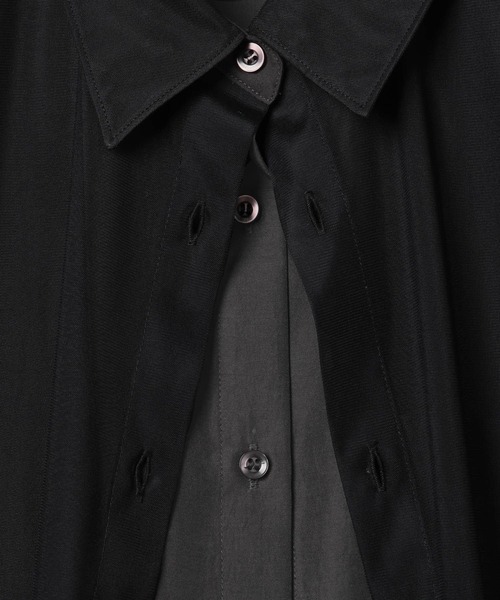 LEPSIM(レプシィム)の「サラキレチュールレイヤーチュニック 639331(シャツ/ブラウス・レディース・グレー系その他/ピンク系その他/キャメル/ライトパープル・FREE)」の13枚目の写真