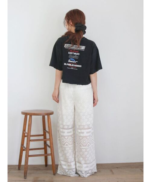Ungrid(アングリッド)の「レースデザインラフパンツ(その他パンツ・レディース・グリーン/ブラック/オフホワイト・FREE)」の20枚目の写真