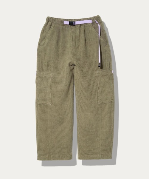 go slow caravan(ゴースローキャラバン)の「C/L/R カラーステッチ サイドポケットパンツ W(その他パンツ・レディース・ナチュラル/ブラック/カーキ・FREE)」の3枚目の写真