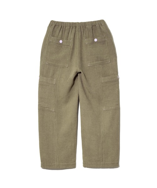 go slow caravan(ゴースローキャラバン)の「C/L/R カラーステッチ サイドポケットパンツ W(その他パンツ・レディース・ナチュラル/ブラック/カーキ・FREE)」の12枚目の写真