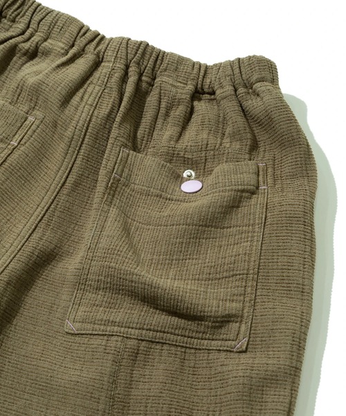 go slow caravan(ゴースローキャラバン)の「C/L/R カラーステッチ サイドポケットパンツ W(その他パンツ・レディース・ナチュラル/ブラック/カーキ・FREE)」の14枚目の写真