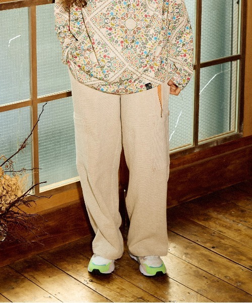 go slow caravan(ゴースローキャラバン)の「C/L/R カラーステッチ サイドポケットパンツ W(その他パンツ・レディース・ナチュラル/ブラック/カーキ・FREE)」の19枚目の写真