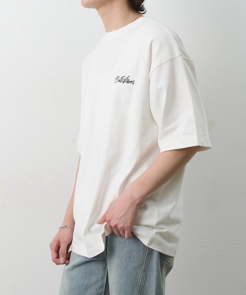 COLONY 2139（コロニートゥーワンスリーナイン）の「バックプリントTシャツ(spirit)（Tシャツ/カットソー・メンズ・ホワイト/ブラック・LARGE/MEDIUM）」の6枚目の写真