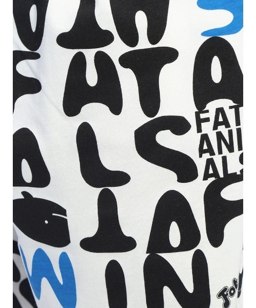 B&T CLUB（ビーティークラブ）の「ショートパンツ ハーフパンツ 短パン メンズ 大きいサイズ FAT ANIMALS クジラ総柄 ショーツ ワイド 楽 B＆T CLUB ビーアンドティークラブ（スウェットパンツ・メンズ・ブラック/ホワイト・X2(4L～5L)/X1(3L～4L)/X3(6L～7L)）」の14枚目の写真