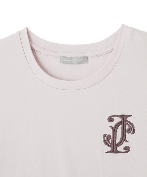 JILL by JILL STUART(ジルバイジルスチュアート)の「クロスJモチーフ刺繍ロゴTシャツ(Tシャツ/カットソー・レディース・ブルー/ピンク/ホワイト・FREE)」の12枚目の写真
