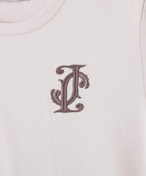 JILL by JILL STUART(ジルバイジルスチュアート)の「クロスJモチーフ刺繍ロゴTシャツ(Tシャツ/カットソー・レディース・ブルー/ピンク/ホワイト・FREE)」の13枚目の写真