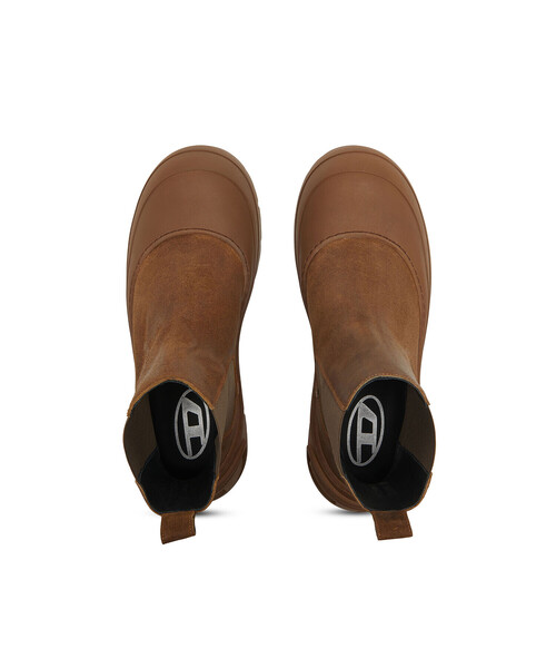 DIESEL（ディーゼル）の「メンズ チェルシーブーツ D-DONALD BEATLE（ブーツ・メンズ・ブラウン/ブラック・41/40/44/45/43/42）」の14枚目の写真