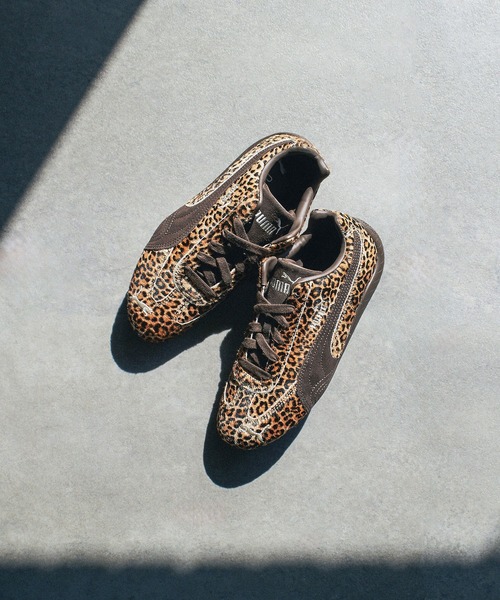 PUMA(プーマ)の「(PUMA)SPPEDCAT WILD WNS(スニーカー・レディース・ブラウン・25cm/23cm/24cm)」の2枚目の写真