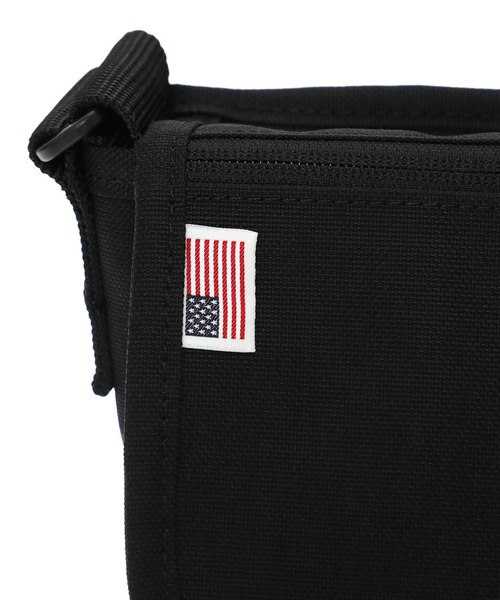 Manhattan Portage（マンハッタンポーテージ）の「Nylon Messenger Bag JR (SM) FZP LVL MTA（メッセンジャーバッグ・メンズ・ブラック・SMALL）」の12枚目の写真
