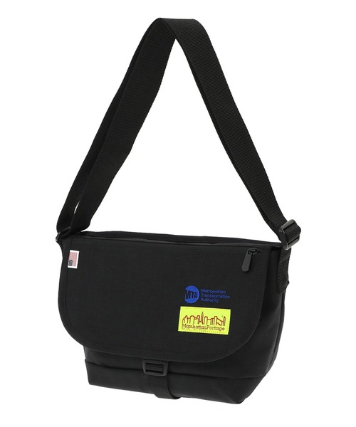 Manhattan Portage（マンハッタンポーテージ）の「Nylon Messenger Bag JR (SM) FZP LVL MTA（メッセンジャーバッグ・メンズ・ブラック・SMALL）」の14枚目の写真