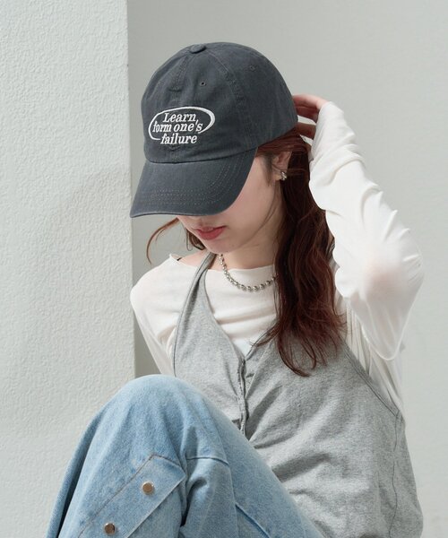 mystic(ミスティック)の「サークルロゴ刺繍キャップ(キャップ・レディース・アイボリー/ブラック・FREE)」の17枚目の写真