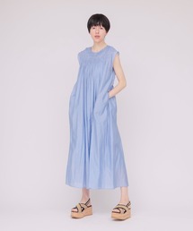 indian embroidery voile dress(インディアンエンブロイダリーボイルワンピース)