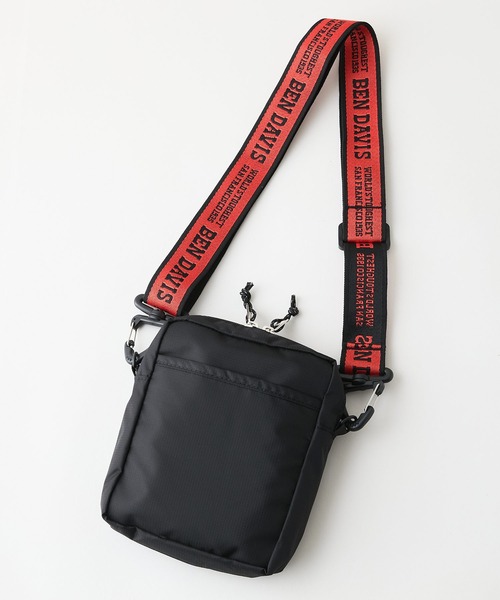 BEN DAVIS（ベンデイビス）の「【BEN DAVIS/ベンデイビス】ロゴテープショルダー8475（ショルダーバッグ・メンズ・ブラック・FREE）」の10枚目の写真