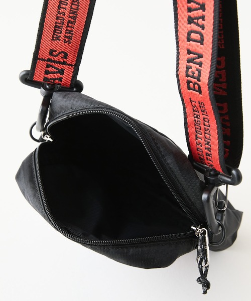 BEN DAVIS（ベンデイビス）の「【BEN DAVIS/ベンデイビス】ロゴテープショルダー8475（ショルダーバッグ・メンズ・ブラック・FREE）」の2枚目の写真